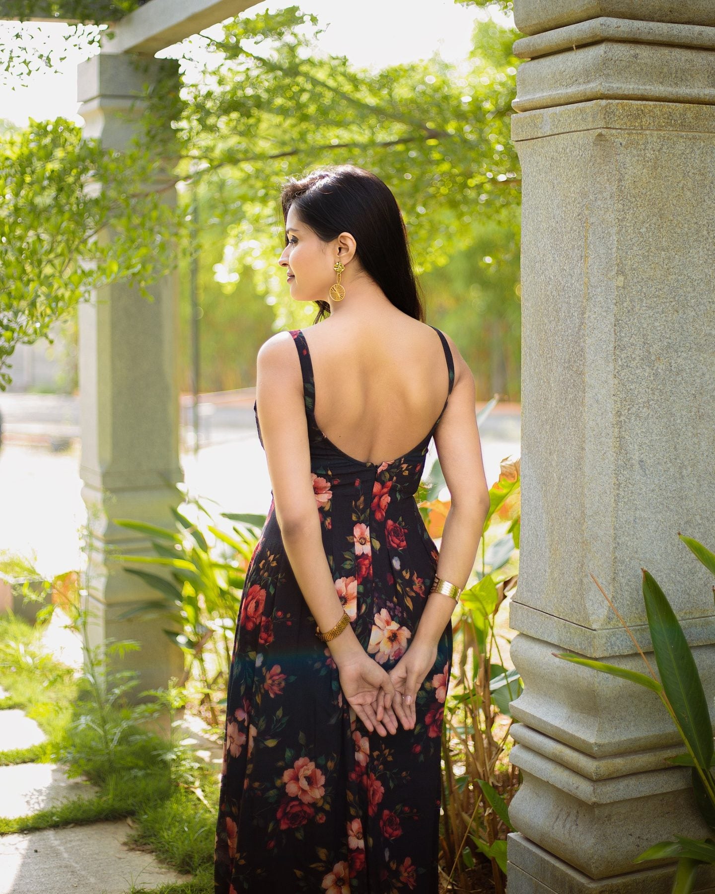 Midnight Bloom Column — view 2